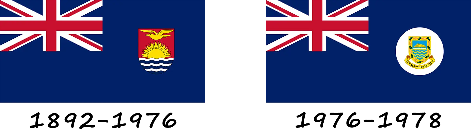 Historia de la bandera de Tuvalu