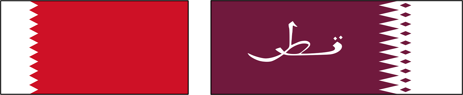 Historia de la bandera qatarí. ¿Cómo ha cambiado?