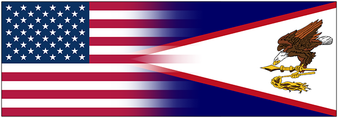 Historia de la bandera de Samoa Americana