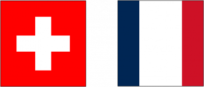 La bandera cuadrada de Francia
