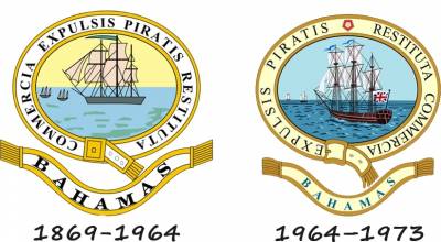 Emblema de la bandera de las Bahamas