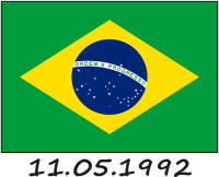 Bandera de Brasil con 27 estrellas