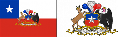 Bandera presidencial de Chile
