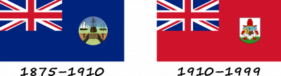 Evolución de la bandera de Bermudas