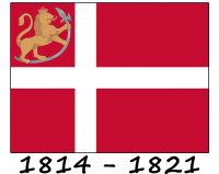 Bandera del león de Noruega