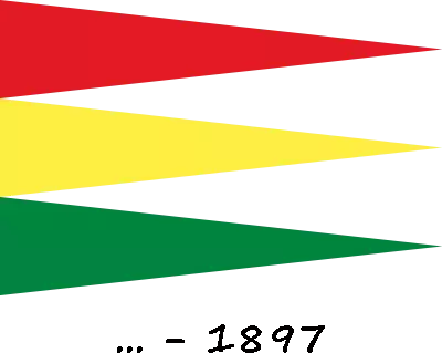 Bandera de Etiopía antes de 1897