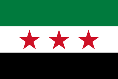 Bandera actual de Siria